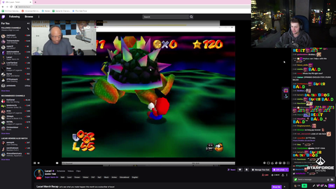Soda notices something while watching Lacari's SM64 speedrun