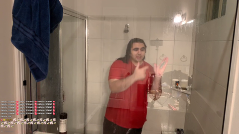 Esfand finally fulfills the promise of the shower stream.