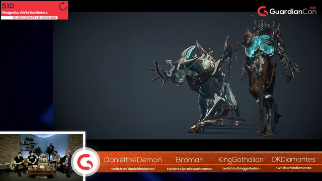 (loud) Digital Extremes donates 50k to the GuardianCon charity stream