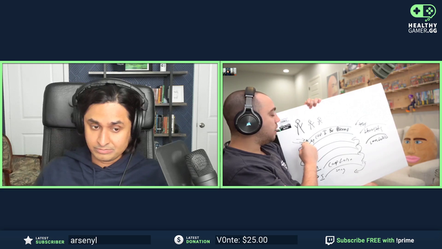 HealthyGamer_GG - Miskif reaches a revalation via dr k