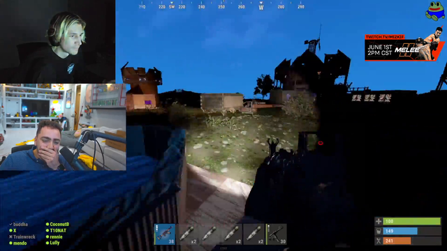 xQc and the gang successfully steal the helicopter