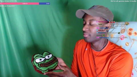 Anikis Birthday stream ends up with dead Pepe