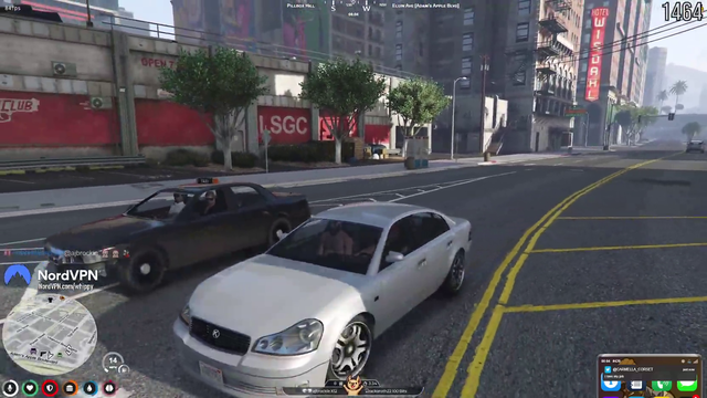 Dundee encounters Keanu Reaves in GTA