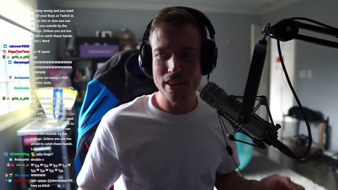 Jakenbake describes the messages he is still getting from Adin Ross fans.