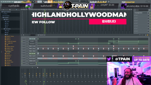 TPAIN Feels the Love that is Twitch