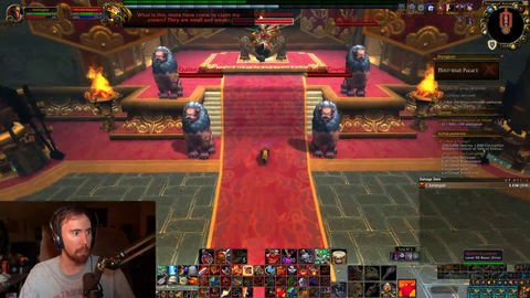 Asmongold's stance on making content at someone's expense.