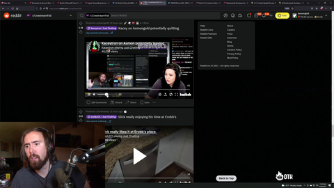 Asmongold responds to Kaceytron.