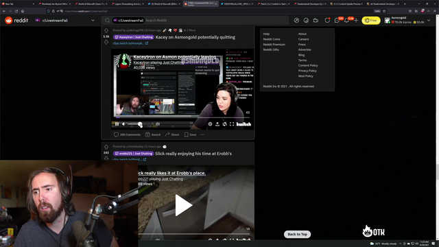 Asmongold responds to Kaceytron.