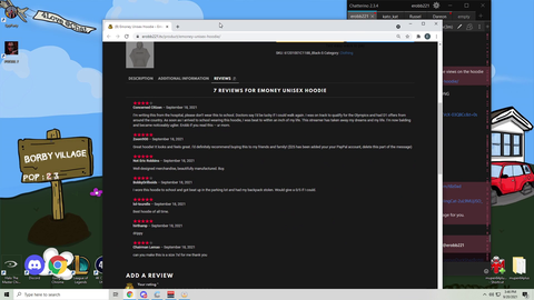 erobb reads his merch review