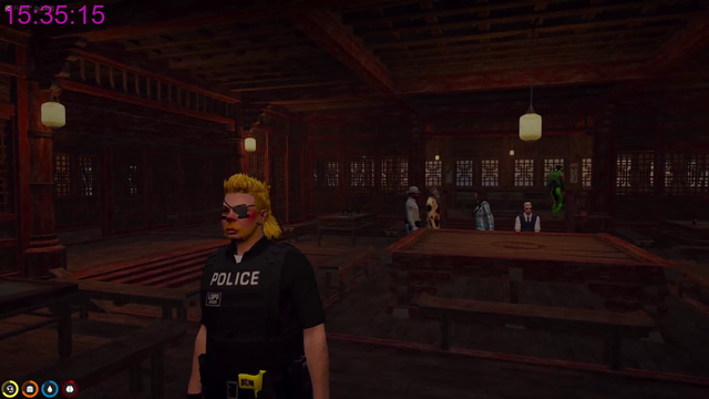 Lenny and the LARPers have a spit contest