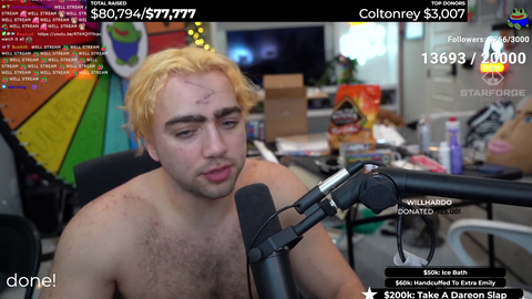 Mizkif raises over $80,000 for Turkey and Syria after a 26 hour charity stream.