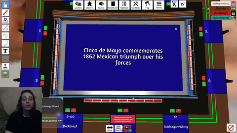 Streamer tries to read Spanish