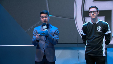 Bjergsen unveils his team banner