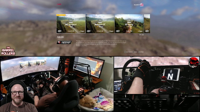 Amigo, the streamer cat of one of my favorite dirt rally 2.0 streamers eats it live on camera.