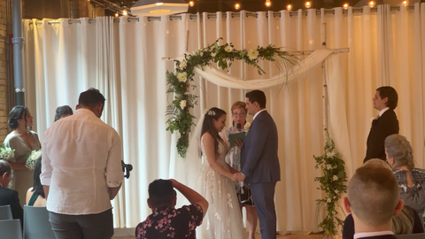Mr Mouton and Peachachoo get married