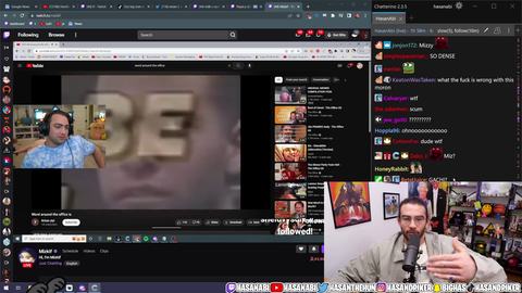 Hasan thinks that Mizkif still "furthers the narrative that he doesn't care"