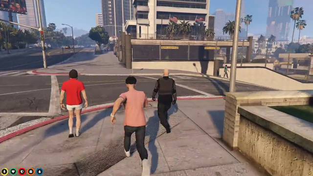 Pilbus stops an NPC