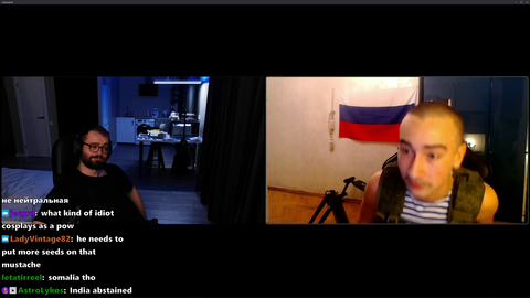 Mom interrupts Ukrainian vs Russian war debate