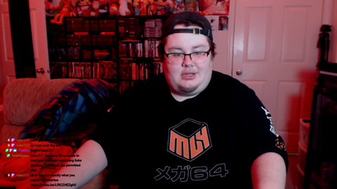 Streamer receives his first piece of fan art