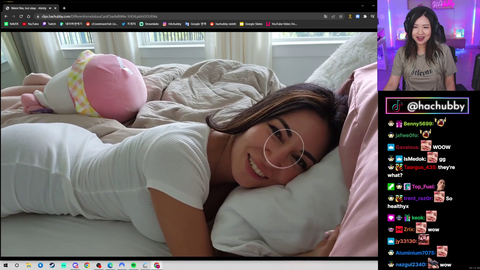 Hachu is impressed by Alinity's skills