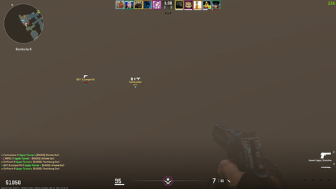 Lirik's going crazy with deagle