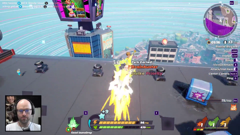 NorthernLion with the POG BLAST in Rumbleverse (feat. Tomo the cat)