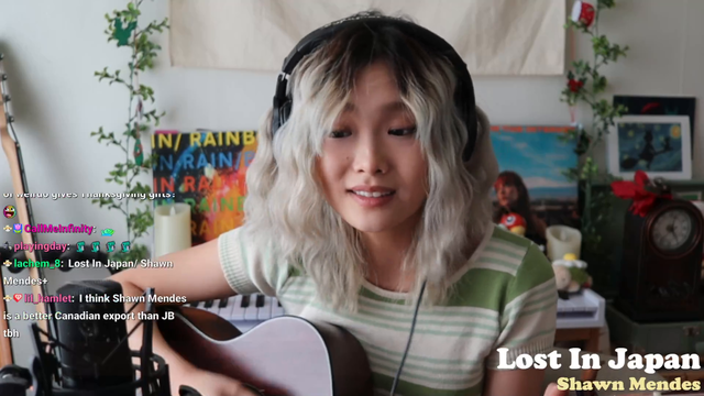 Yeju gets sniped by a pest in the middle of performing a song