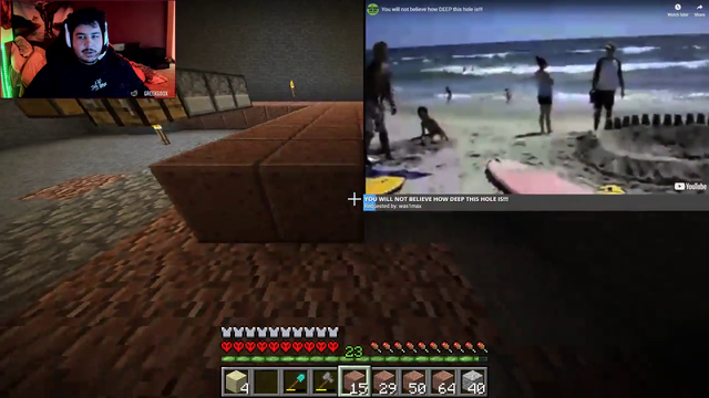 Greek getting scared during sellout stream