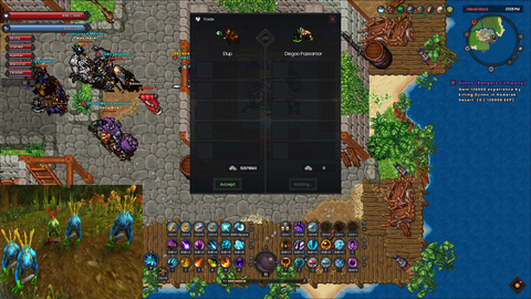 One of the richest players in RavenDawn flexes his 112mil, accidentally gives it away