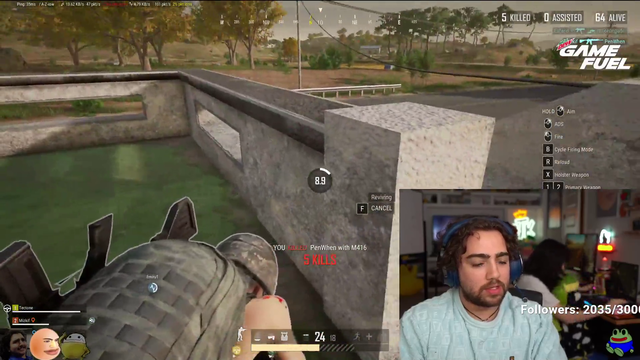 Knut stream snipes Mizkif PepeLaugh