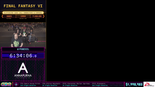 SGDQ 2018 Hits 2mil