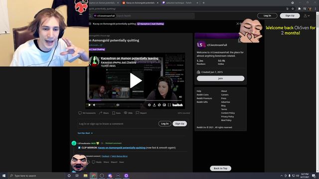 xQc explains his huge take in a creative way