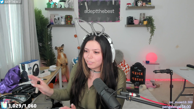 Adept says she is annoyed that all the Drama has to happen on stream