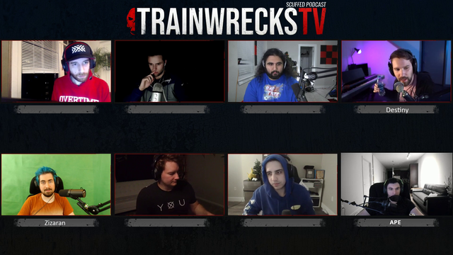 Destiny extinguishes the light from Trainwrecks and Esfands eyes