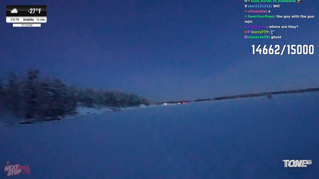 Agent is found by a stream sniper even in the middle of the arctic