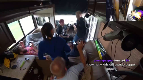 Aggressive stream sniper enters the RV.