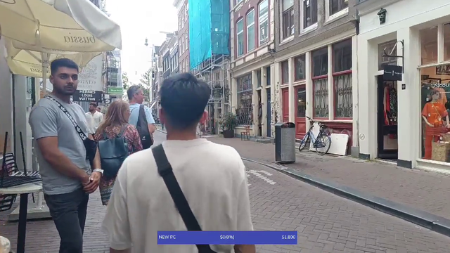 IRL Streamer caught thieves in 4K in Amsterdam