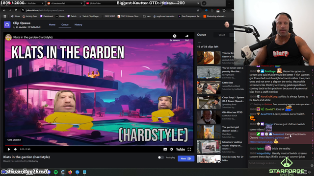 Knut on Twitch not banning Hasan after his rape apologia