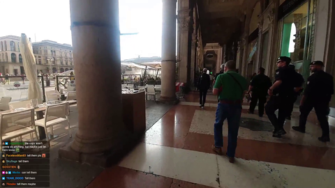 Milan Italian cops won't help Jinny after assault