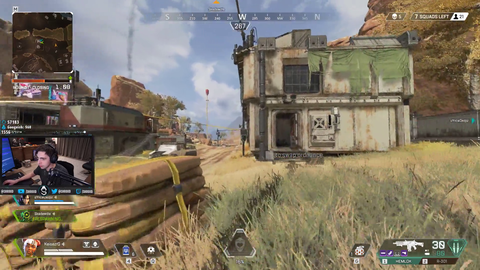 shroud gets a little too exited playing Apex