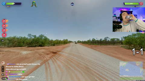 Geoguessr INSANE Ranked 2v2 guess