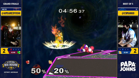 Japanese Yoshi player, aMSa, wins Big House 10, his first ever win not only at a major, but at a Supermajor