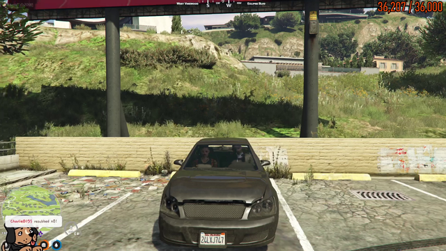 Donnie loses his mind in the car