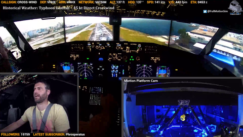 When you can't land because the weather is so damn insane