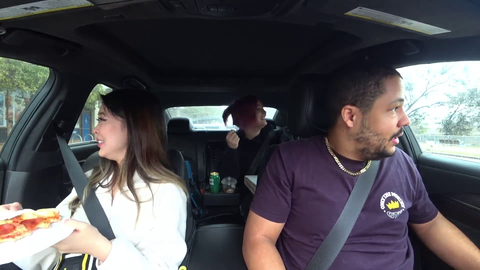 Nick and Emily shows two different approaches to spotting a streamer in public