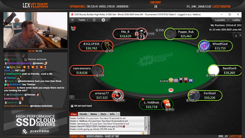 Viewer tells poker player he should quit playing, he responds with an awesome speech and later that day wins $55.000 in a tournament