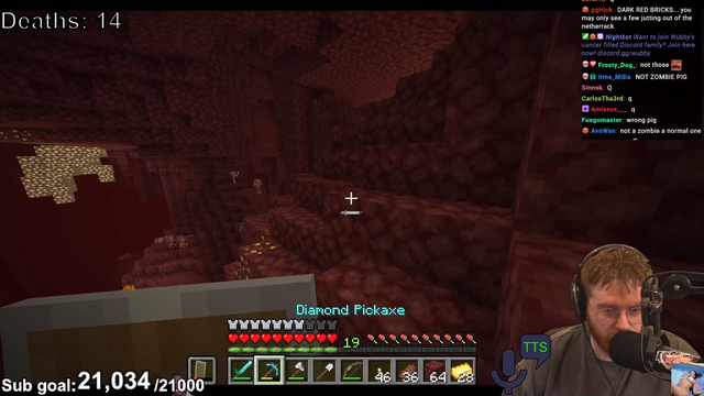Wubby experiences the Nether