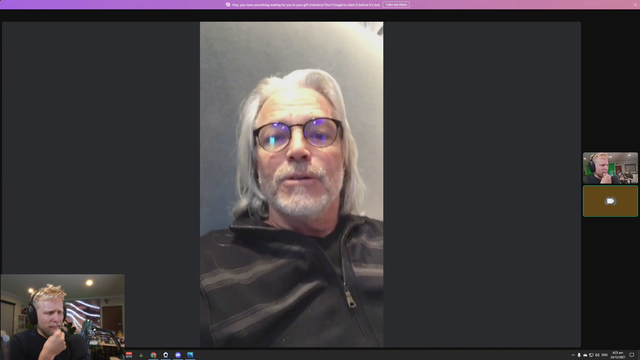 Quin69 Interviewing Leslie AKA Silver Fox from Masterchef gets a based take