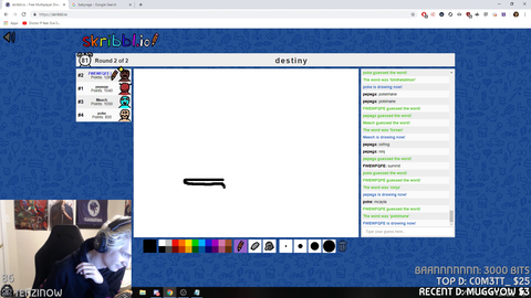 xQc Draws Destiny