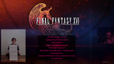 MOONMOON's thoughts on FFXVI